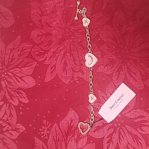 💖 Elegant Juicy Couture Gold-Toned Bracelet - 7 Inches 💖 - Picture 2 of 6